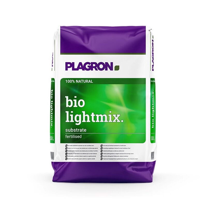 Plagron Bio Lightmix 50 L – Organisches Substrat mit leichter Startdüngung