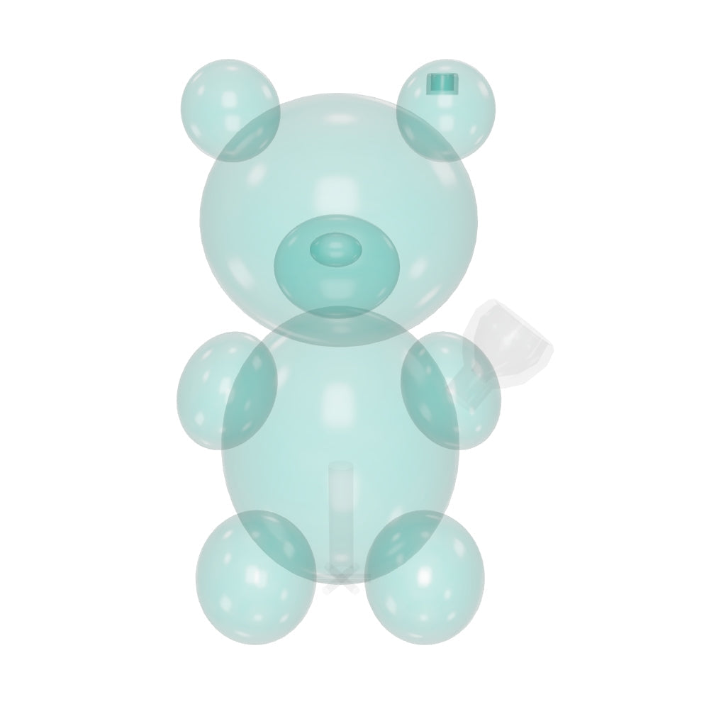 HEMPER Gummy Bear Bong – angenäherter 3D-Entwurf