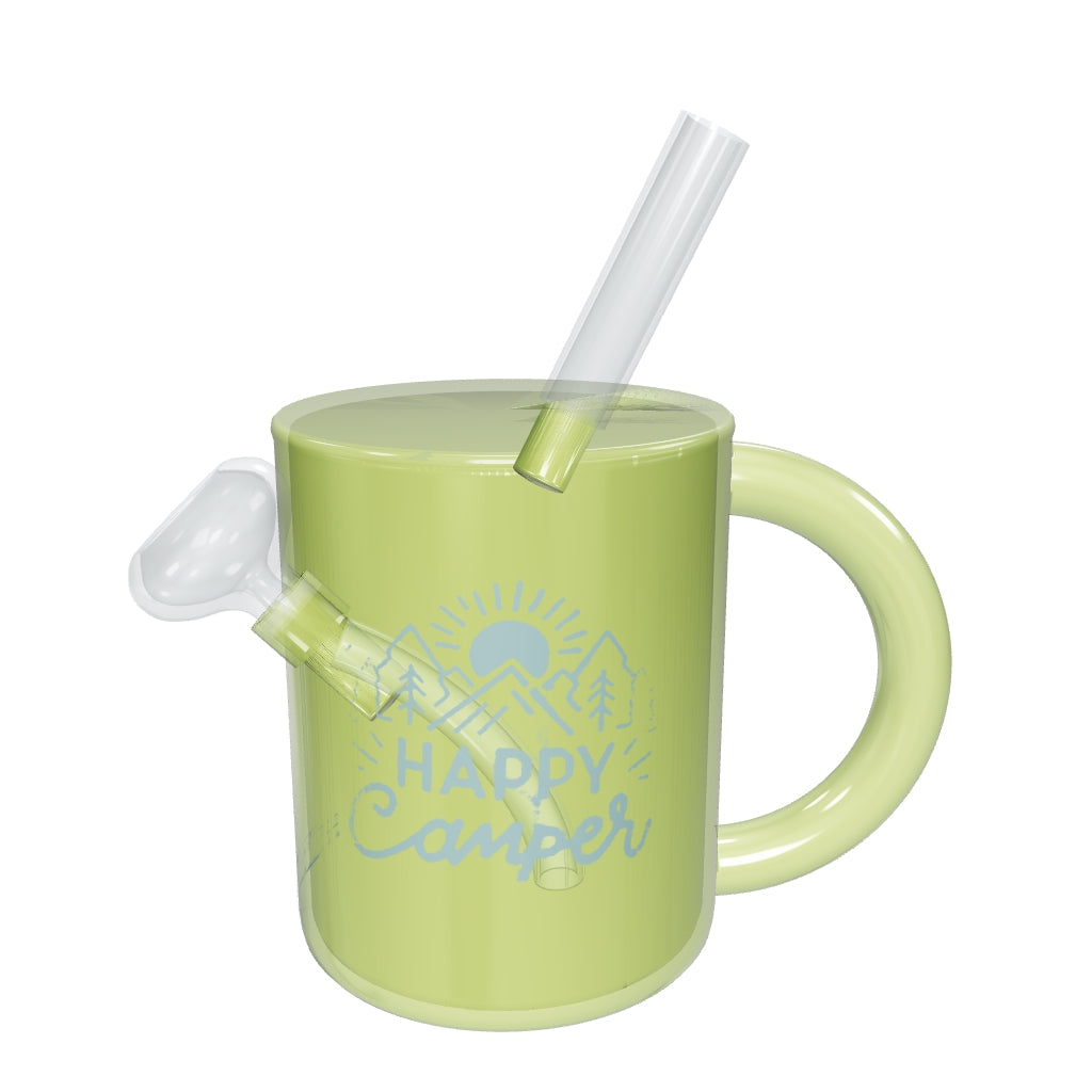 HEMPER Happy Camper Campfire Mug Bong – einzeln überarbeitetes 3D-Modell