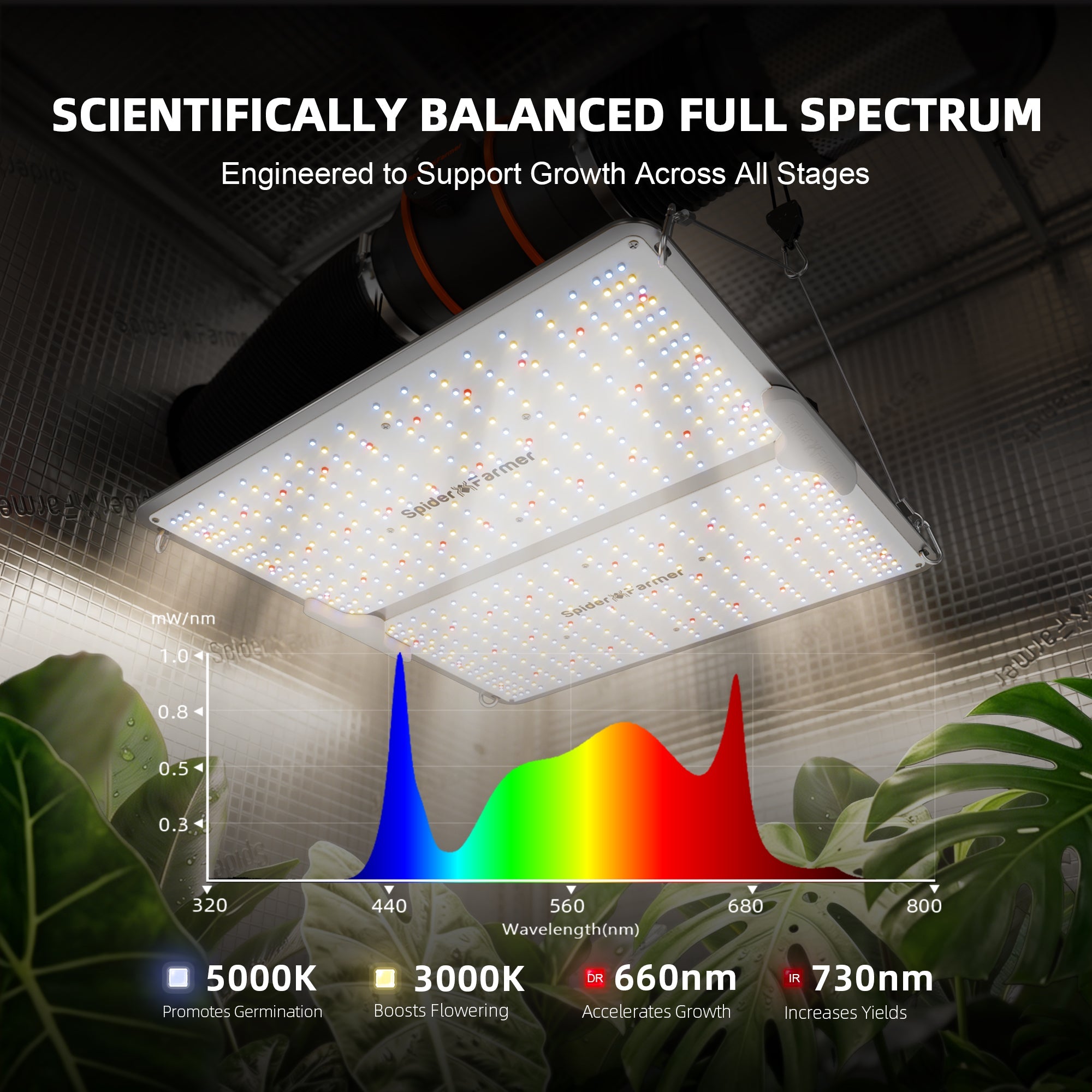 Spider Farmer SF2000 Pro LED 200 Watt – Produktbild 2