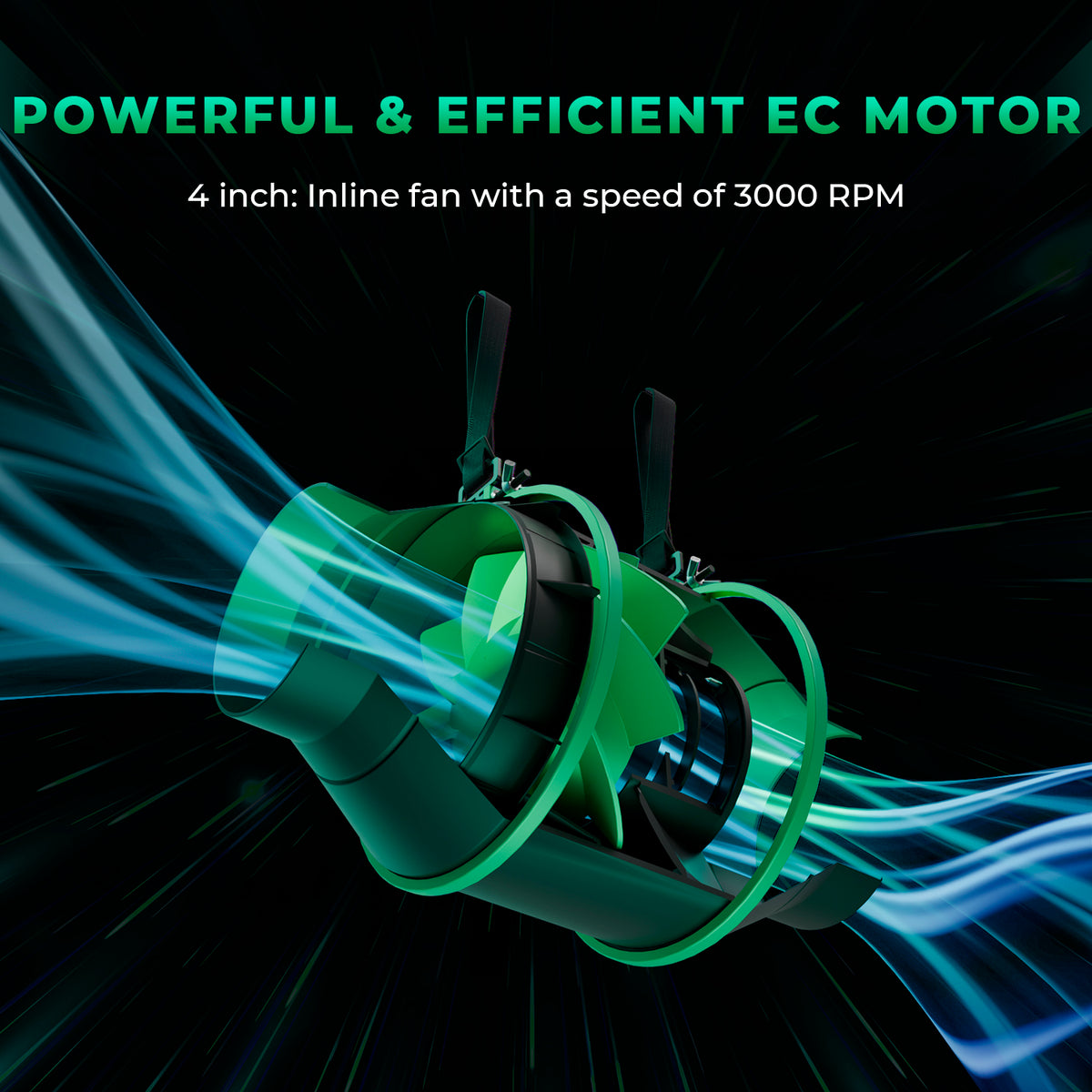 Mars Hydro TS1000 – EC-Motor des Lüfters