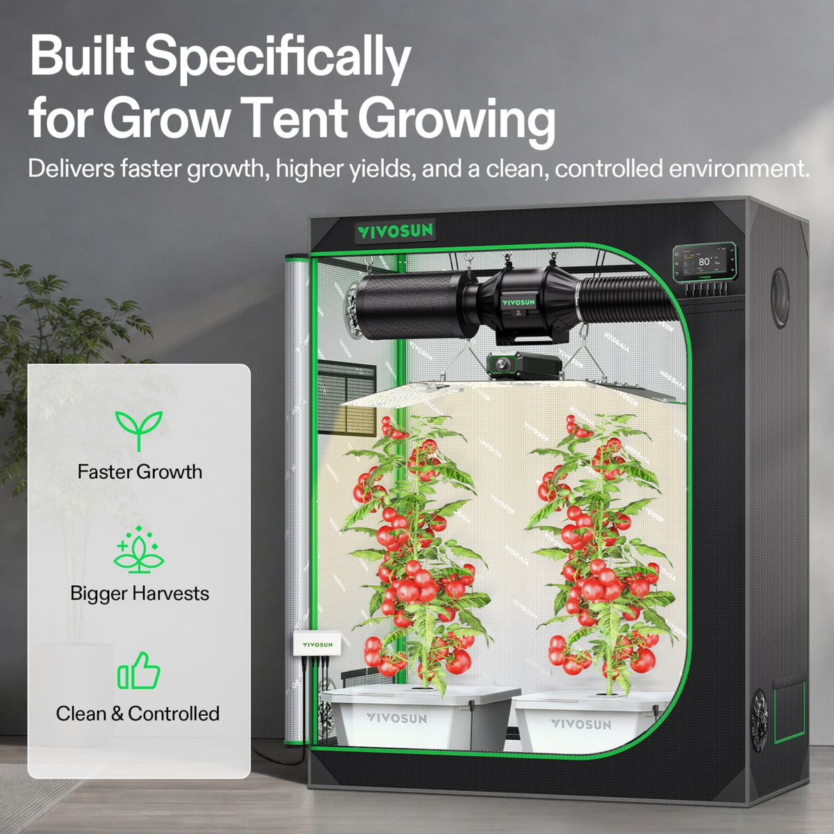 FlexFeed DWC Hydroponik-System 15 L mit 2 Eimern und Smart Controller – Galerie 2
