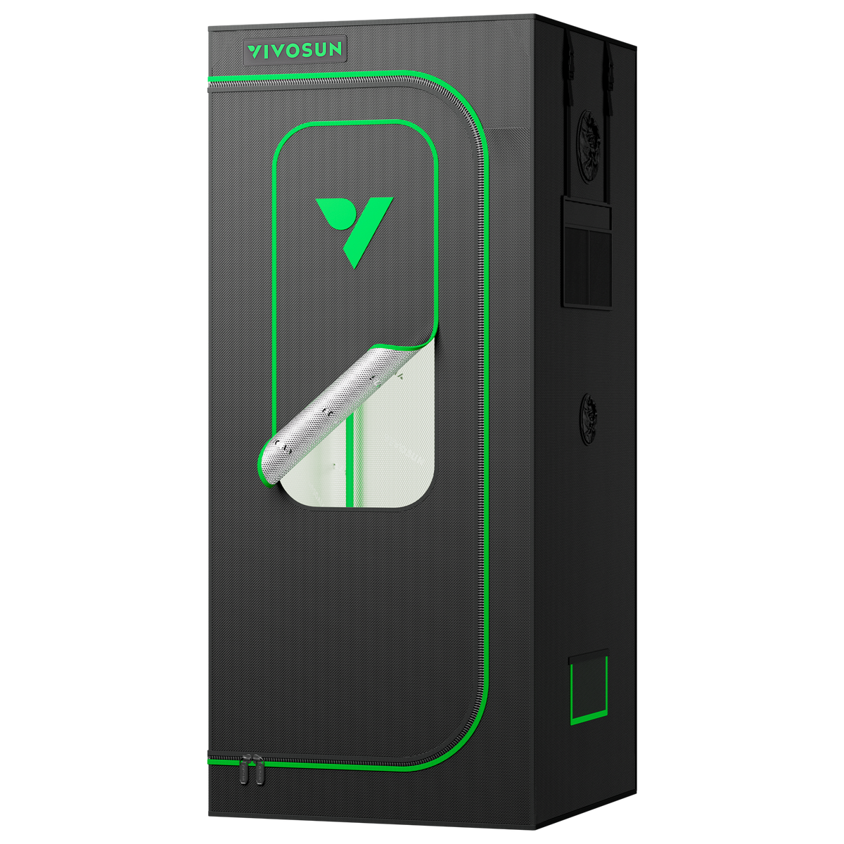 VIVOSUN P236 Growbox 70×70×160 cm – Galerie 1