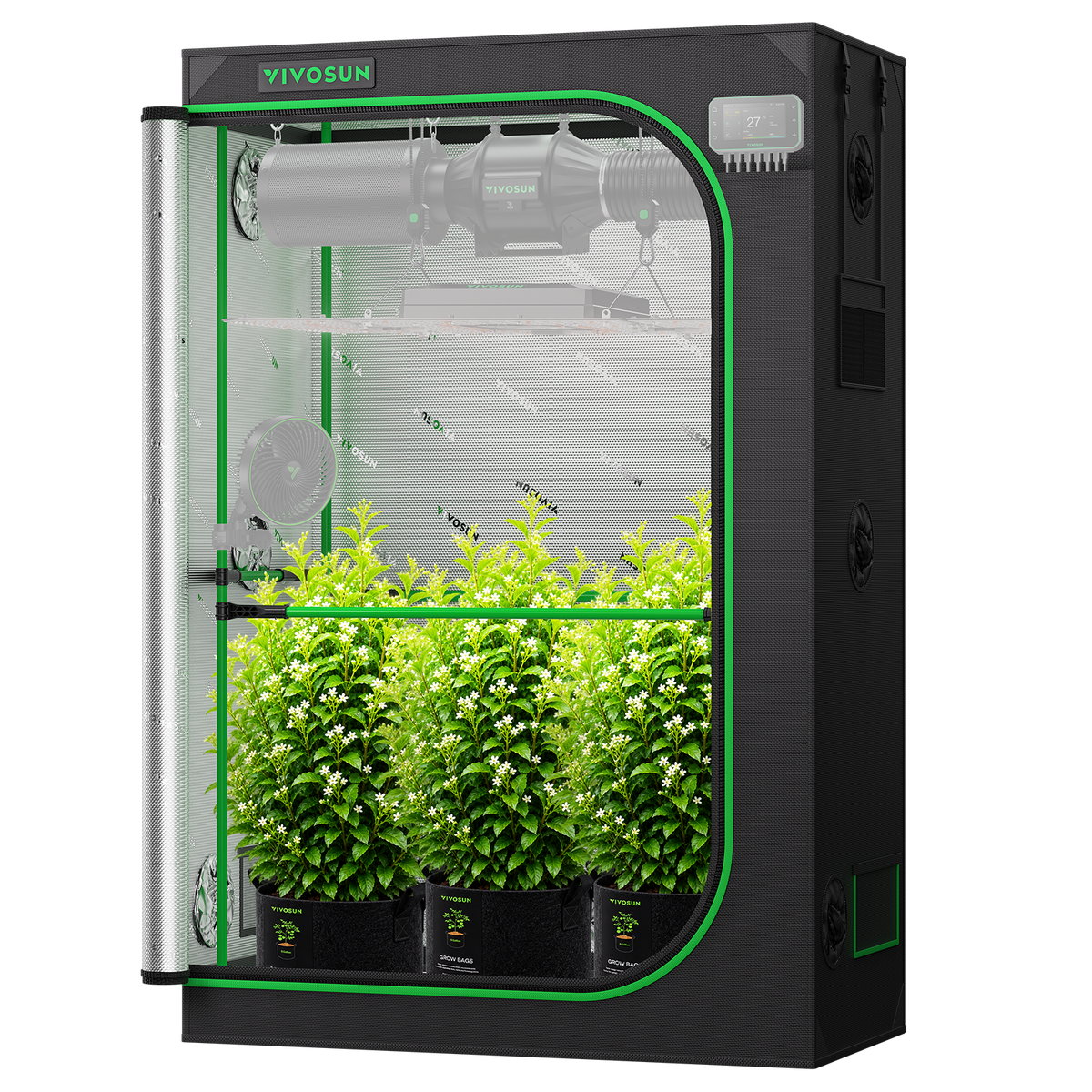 VIVOSUN P426 Growbox 120×60×180 cm – Galerie 9