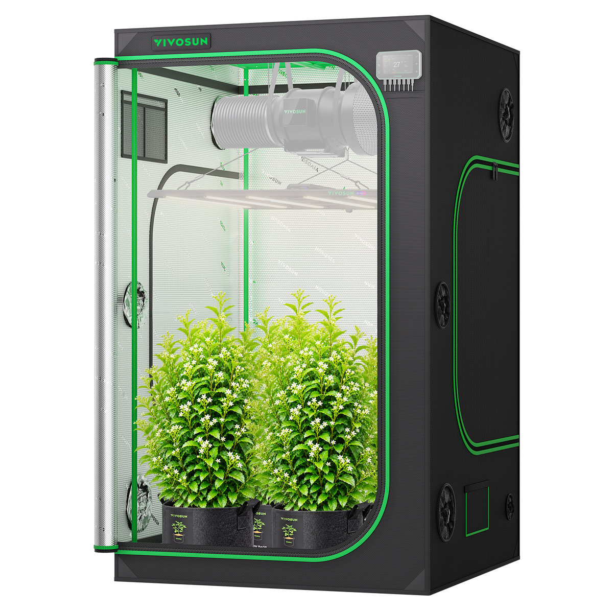 VIVOSUN S448 Growbox 120×120×200 cm – Galerie 8